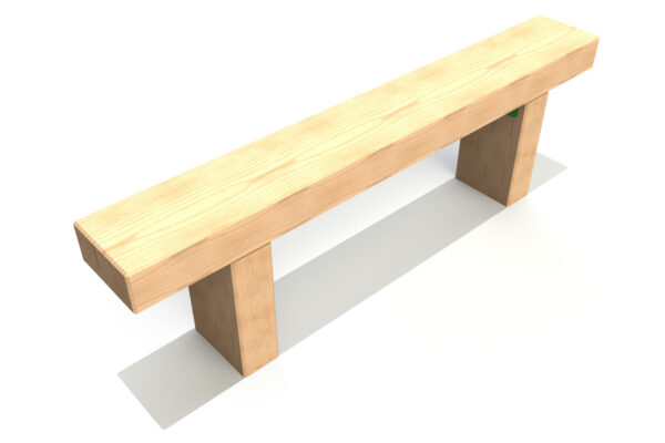 1.4m Sleeper Bench