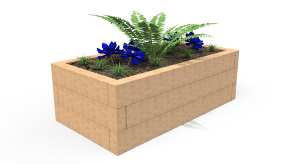 1.8m Sleeper Planter - Image 3