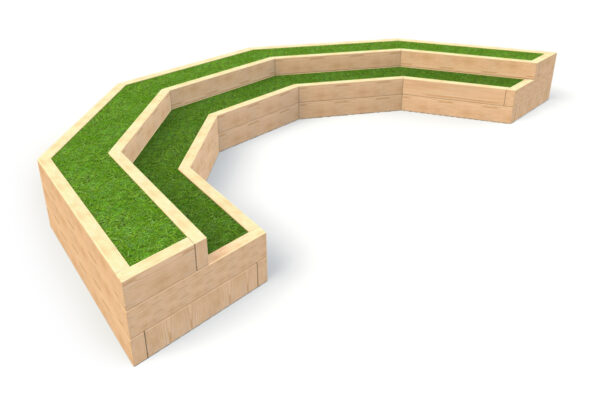 2 Tier 5 Sided Amphitheatre