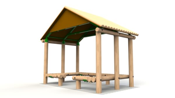 3.0 x 1.9m Shelter With Seats - Image 2