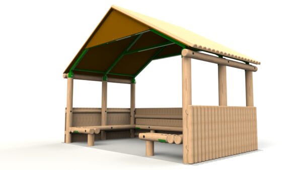 4.0 x 2.4m Shelter Half Clad Sides - Image 2