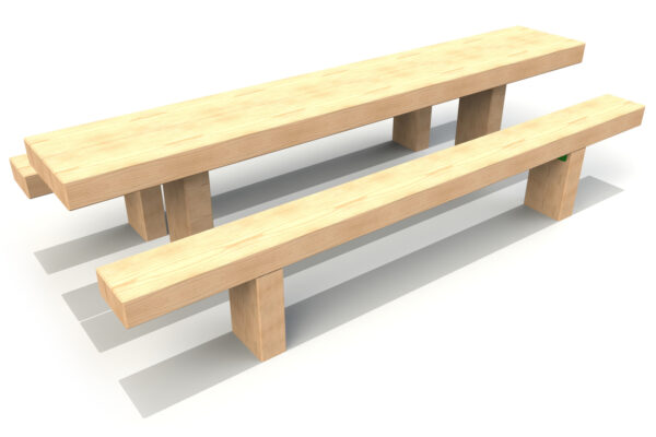 Bench and Table 2.4m