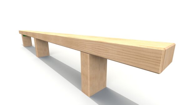 3.6m Sleeper Bench - Image 2